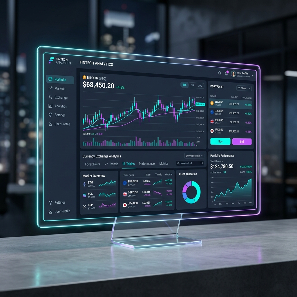 Fintech Trading Dashboard